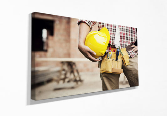 Contraction Equipped Canvas Print Wall Home Decoration